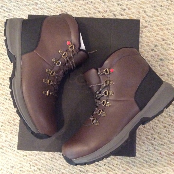 ? Authentic men UGG leather waterproof snow boots